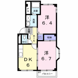 ブルーリオンⅡの物件間取画像